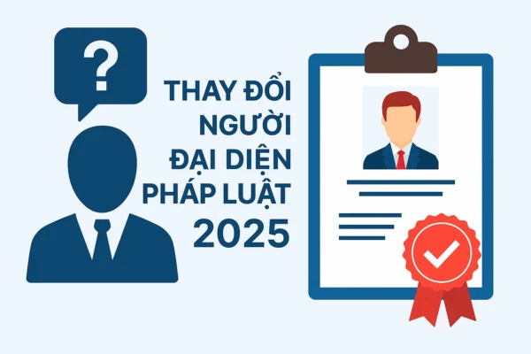 Thủ tục thay đổi người đại diện theo pháp luật